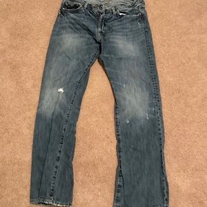 Mens Gap Bootcut distressed jeans